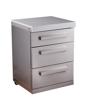Mont Alpi Stainless Series 3 Drawer Cabinet Module
