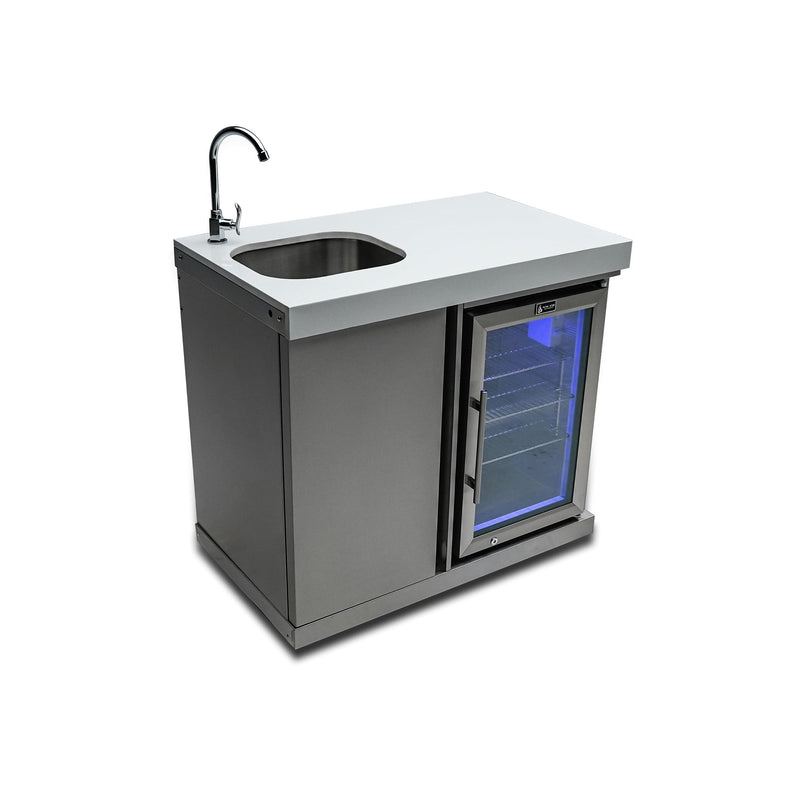 Mont Alpi Mont Alpi Stainless Steel Beverage Center MASF-SS Beverage Centers 27829404833