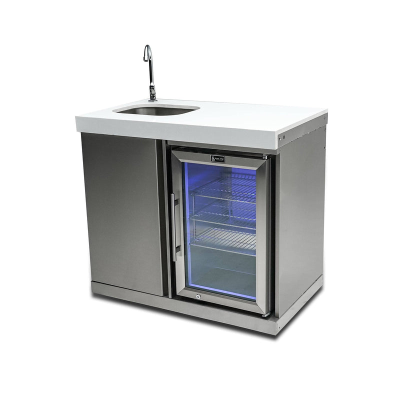 Mont Alpi Mont Alpi Stainless Steel Beverage Center MASF-SS Beverage Centers 27829404833