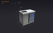 Mont Alpi Mont Alpi Stainless Steel Beverage Center MASF-SS Beverage Centers 27829404833