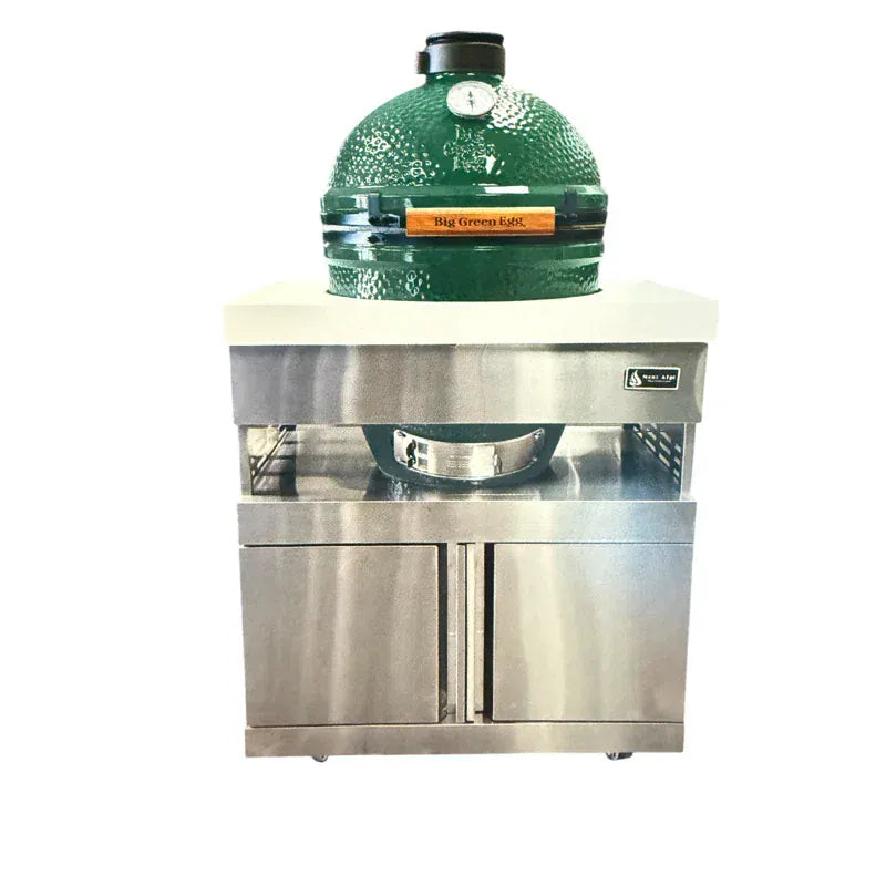 Mont Alpi Mont Alpi Universal Kamado Charcoal Smoker Grill Module MAKM-18 Outdoor Kitchen Cabinets