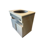 Mont Alpi Mont Alpi Universal Kamado Charcoal Smoker Grill Module MAKM-18 Outdoor Kitchen Cabinets