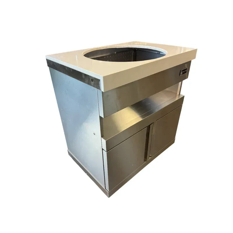 Mont Alpi Mont Alpi Universal Kamado Charcoal Smoker Grill Module MAKM-18 Outdoor Kitchen Cabinets