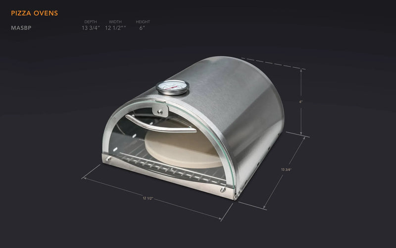 Mont Alpi Mont Alpi Universal Side Burner Pizza Oven MASBP Pizza Oven
