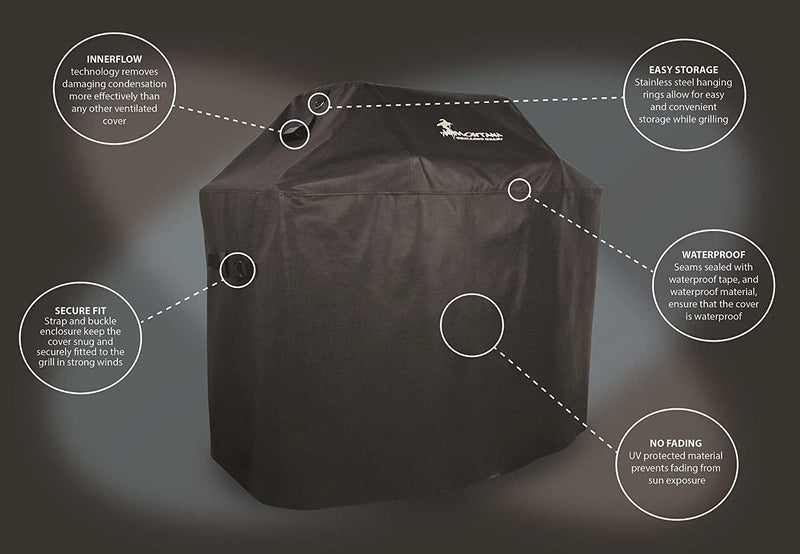 Montana Heavy Duty 80" BBQ Cover by Montana PTCLH80 Accessory Cover BBQ 835058000197