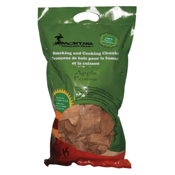 Montana Montana Apple Smoking Chunks 10 lbs WCH10-AP Accessory Smoker Wood Chip & Chunk