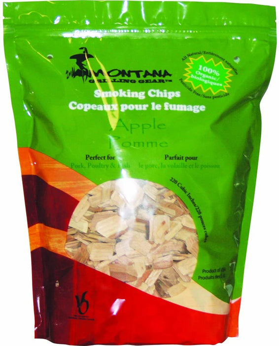 Montana Montana Apple Wood Chips SC192-AP Accessory Smoker Wood Chip & Chunk 835058005338