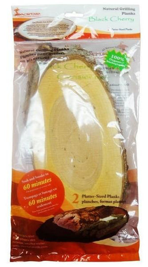 Montana Cut Grilling Planks - Black Cheery Oval