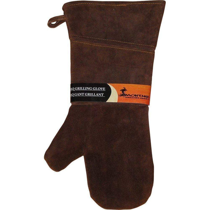 Montana Montana Grilling Gear Suede and Leather Grill Glove - 10.375-Inch - LGG-16L LGG-16L Accessory Wearable 835058009923