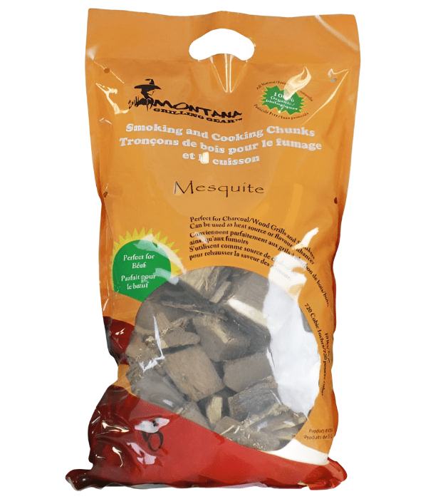 Montana Montana Mesquite Smoking Chunks 4.5 lbs WCH360-MM Accessory Smoker Wood Chip & Chunk