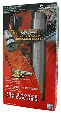 Montana Montana Stainless Steel Barbecue Smoker Box, with Flare Shield SMSH-0767 Accessory Smoker Box & Smoker Tray 835058002986
