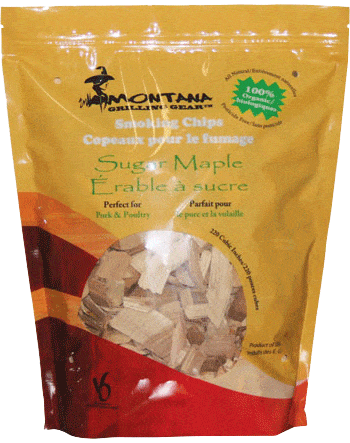 Montana Montana Sugar Maple Wood Chips S192-SM Accessory Smoker Wood Chip & Chunk 835058005314