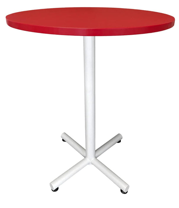 My Custom Sports Chairs Mcsc My Custom Sports Table Red Top White Legs MCSC-TABLE-RED-WHITE MCSC-TABLE-RED-WHITE Tables