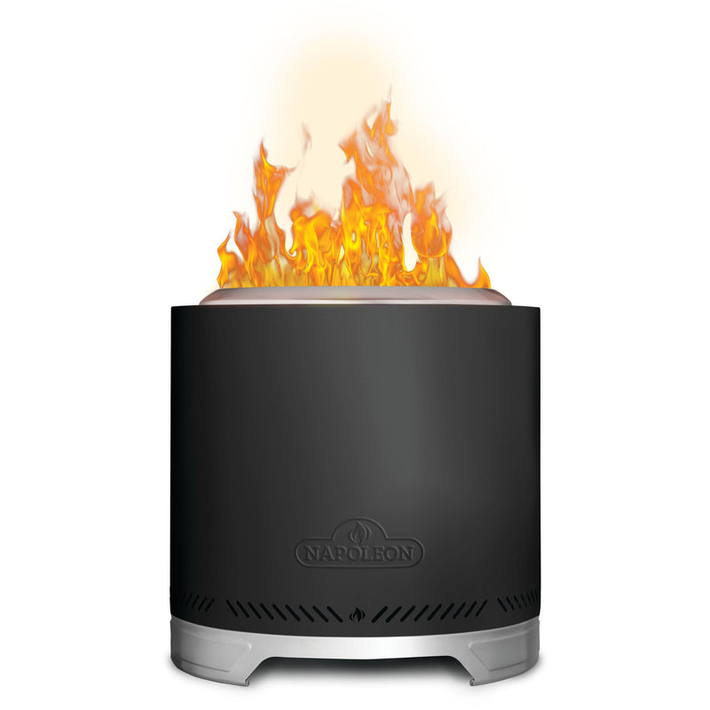 Napoleon Napoleon 18" Timberwolf Smokeless Fire Pit Black / Wood NWFPMTI-PHM Outdoor Fireplace 629169095780