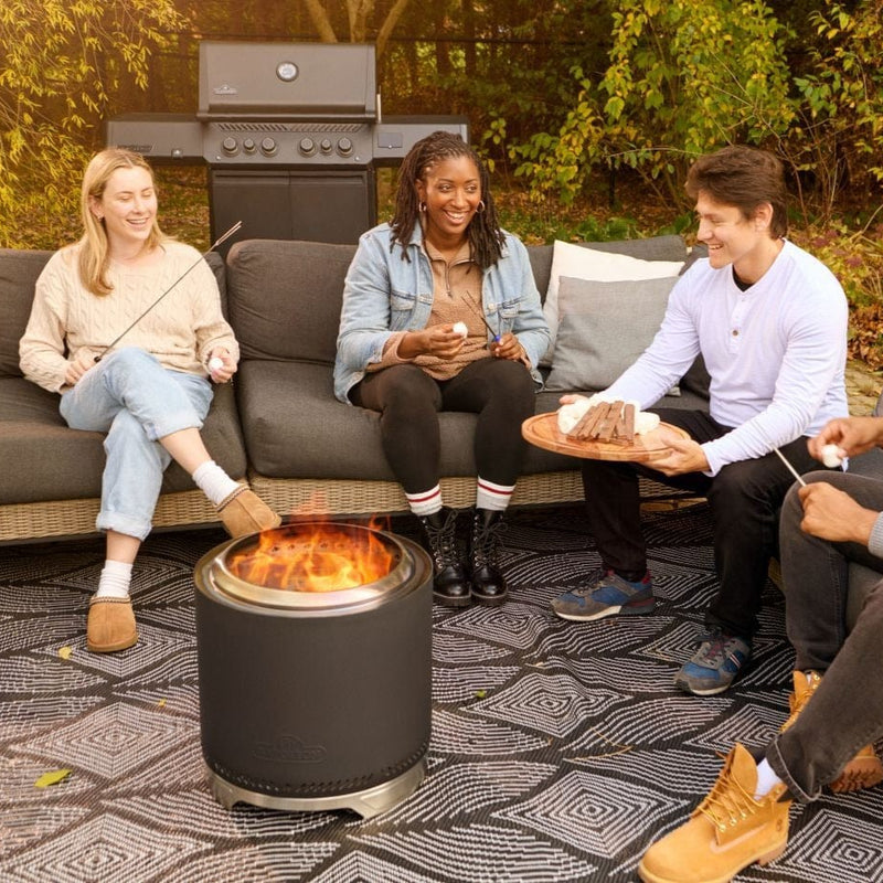 Napoleon Napoleon 18" Timberwolf Smokeless Fire Pit Black / Wood NWFPMTI-PHM Outdoor Fireplace 629169095780