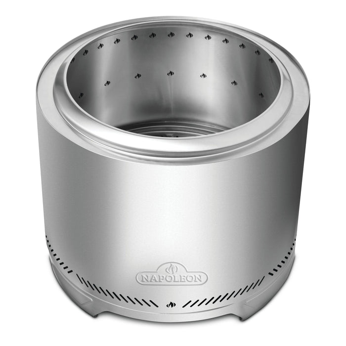 Napoleon Napoleon 22" Timberwolf Smokeless Fire Pit Stainless Steel / Wood NWFPLTI-SS Outdoor Fireplace 629169095773