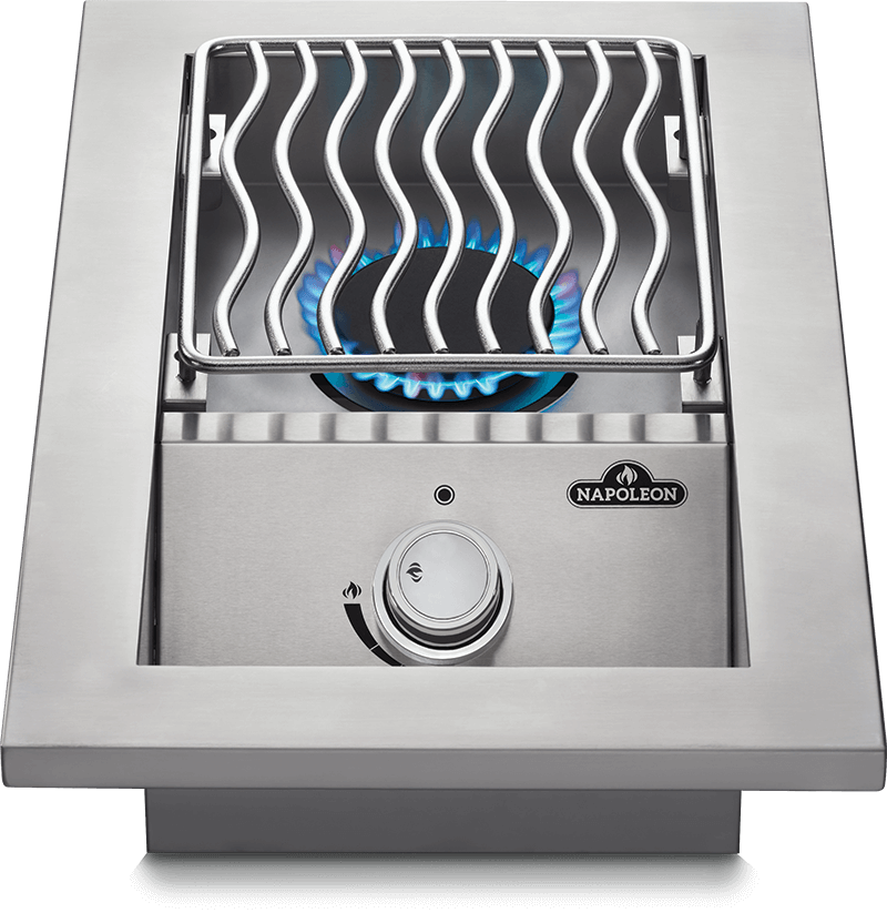 Napoleon Napoleon 500 Series 10" Built-In Single Range Drop-In Burnet BI10RT Outdoor Kitchen Side Burner