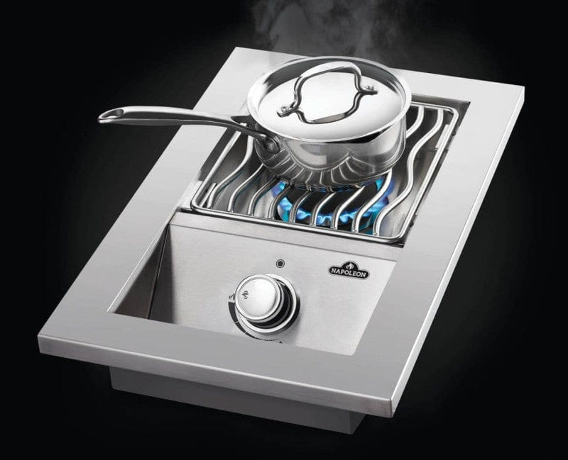 Napoleon Napoleon 500 Series 10" Built-In Single Range Drop-In Burnet BI10RT Outdoor Kitchen Side Burner