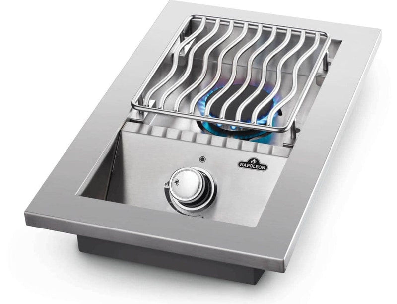 Napoleon Napoleon 500 Series 10" Built-In Single Range Drop-In Burnet BI10RT Outdoor Kitchen Side Burner