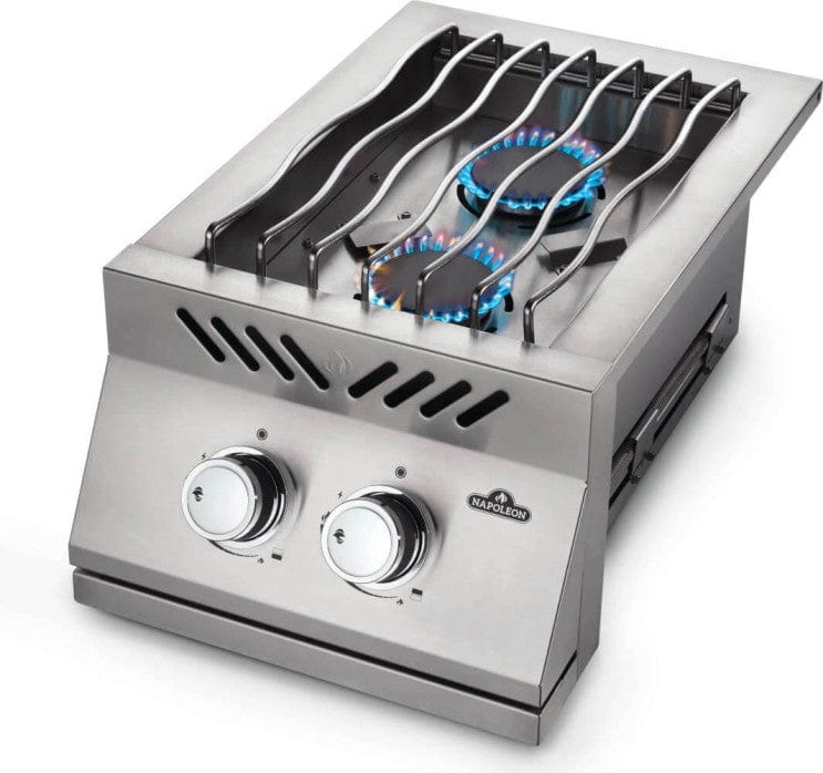 Napoleon Napoleon 500 Series 12" Built-In Inline Dual Range Burner BI12RT Outdoor Kitchen Side Burner