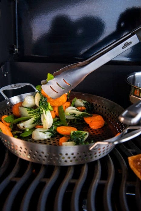 Napoleon Napoleon 56027 Stainless Steel Grilling Wok 56027 Accessory Food Prep Tool 629162560278