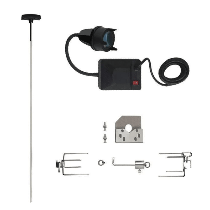 Napoleon Napoleon 69100 Heavy Duty Rotisserie Kit W/ Motor & Light 69100 Accessory Rotisserie 629162691002