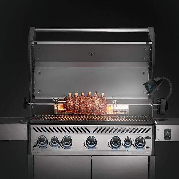 Napoleon Napoleon 69100 Heavy Duty Rotisserie Kit W/ Motor & Light 69100 Accessory Rotisserie 629162691002