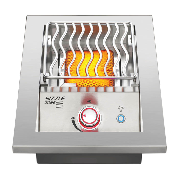 Napoleon Napoleon 700 Series 10"  Built-in Single Infrared Drop-In Burner BIB10IR Propane BIB10IRPSS Outdoor Kitchen Side Burner 629162137623