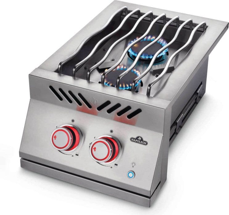 Napoleon Napoleon 700 Series 12" Built-In Inline Dual Range Burner BIB12RT Outdoor Kitchen Side Burner