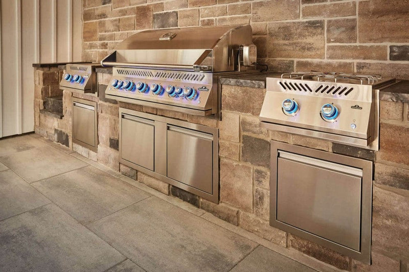 Napoleon Napoleon 700 Series 18" Built-In Power Range Burner BIB18PB Outdoor Kitchen Side Burner