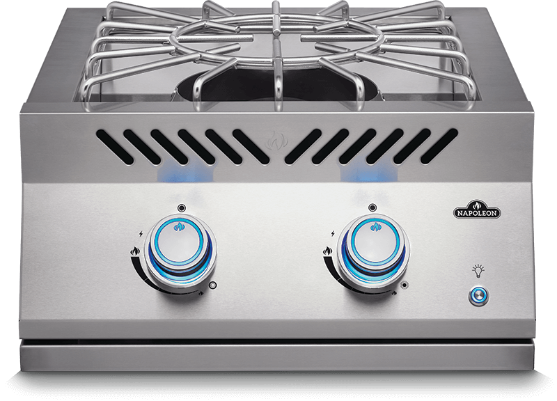 Napoleon Napoleon 700 Series 18" Built-In Power Range Burner BIB18PB Propane BIB18PBPSS Outdoor Kitchen Side Burner 629162138309