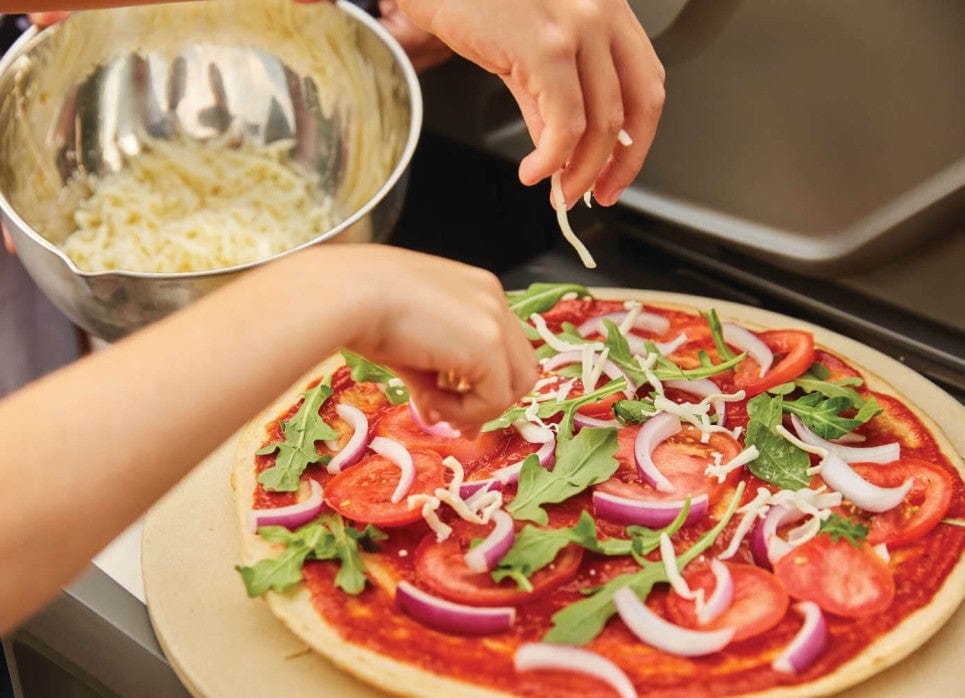 Napoleon 70000 10 Inch Personal Sized Pizza/Baking Stone Set