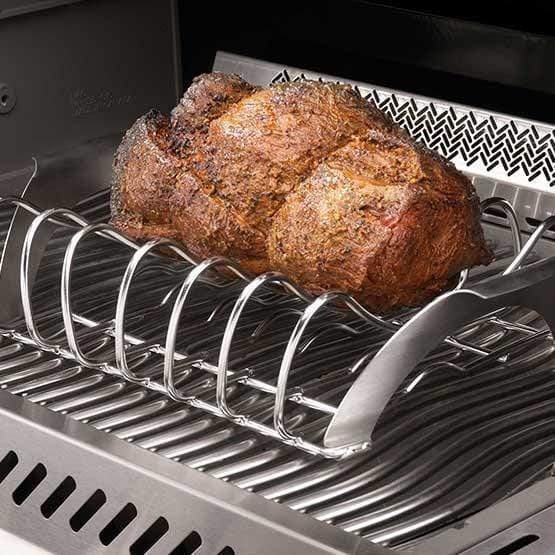 Napoleon 70009 PRO Stainless Steel Rib / Roast Rack — BBQing.com
