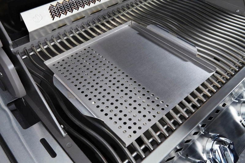 Napoleon Napoleon 70026 Stainless Steel Multi-Functional Topper with Cedar Plank 70026 Accessory Grill Basket & Topper 629162700261