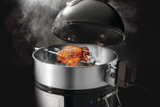 Napoleon Napoleon Apollo 18" Charcoal Water Smoker Charcoal / Black AS18K Freestanding Charcoal Smoker 629162155245