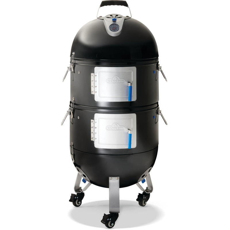 Napoleon Napoleon Apollo 18" Charcoal Water Smoker Charcoal / Black AS18K Freestanding Charcoal Smoker 629162155245