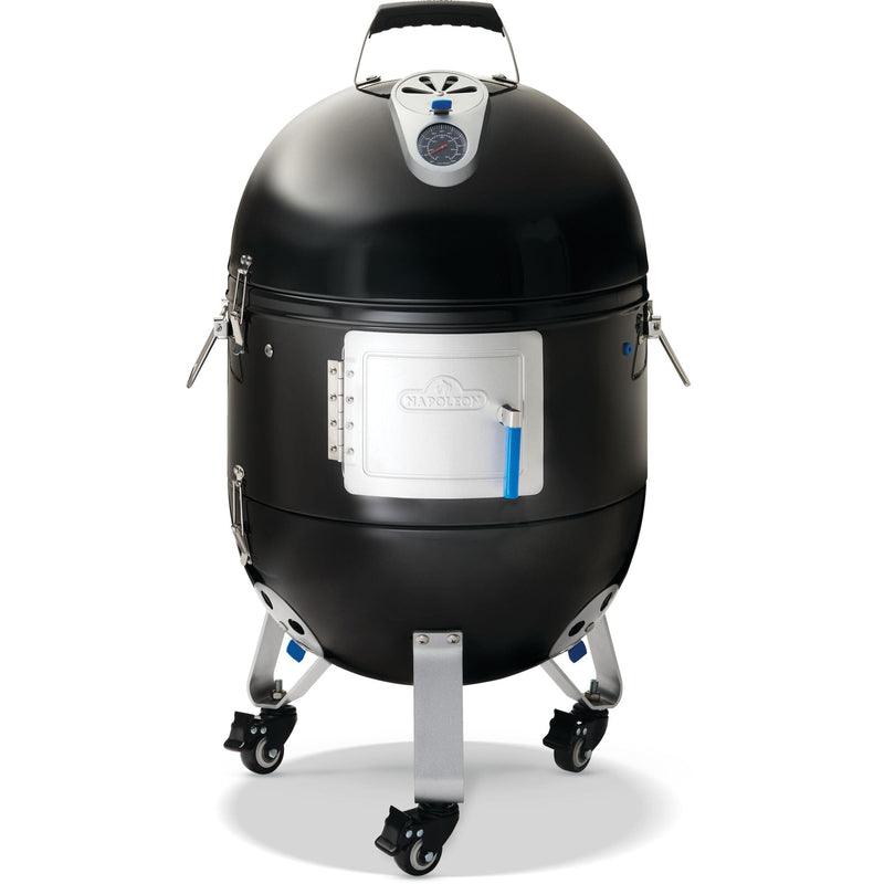 Napoleon Napoleon Apollo 18" Charcoal Water Smoker Charcoal / Black AS18K Freestanding Charcoal Smoker 629162155245