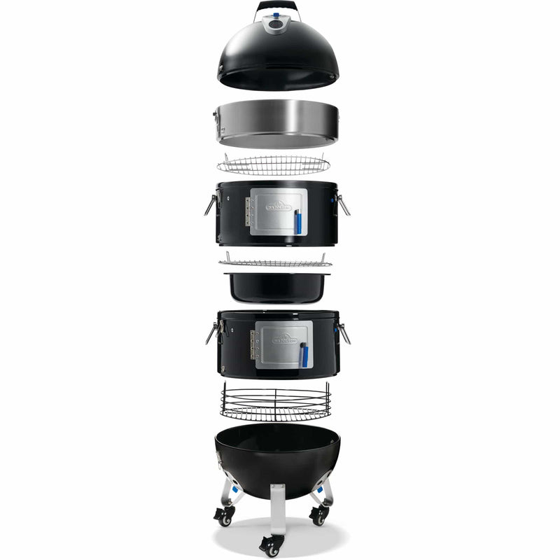 Napoleon Napoleon Apollo 22" Charcoal Water Smoker Charcoal / Black AS22K Freestanding Charcoal Smoker 629162155252