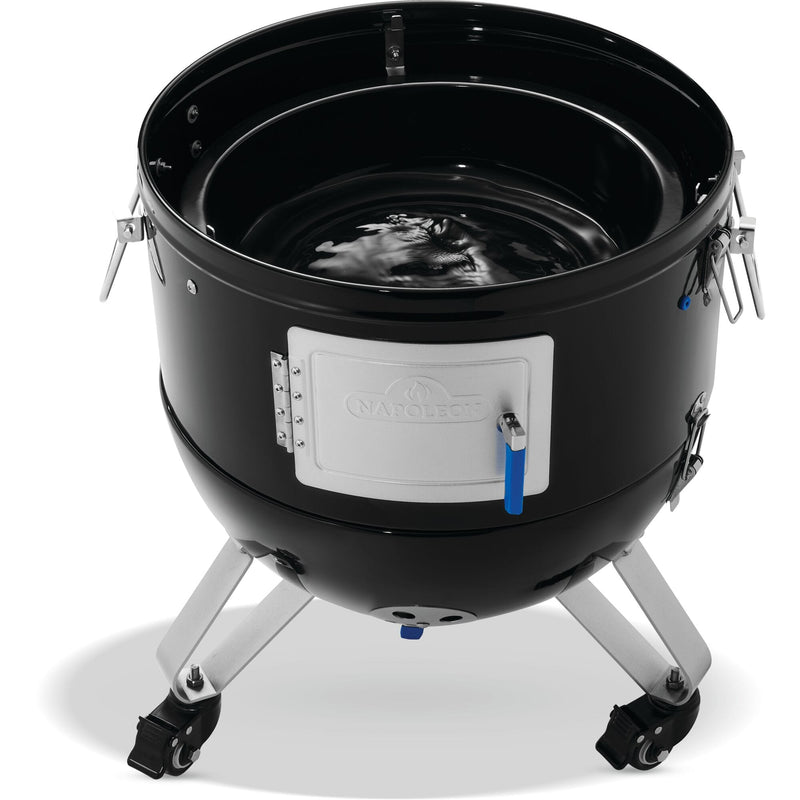 Napoleon Napoleon Apollo 22" Charcoal Water Smoker Charcoal / Black AS22K Freestanding Charcoal Smoker 629162155252
