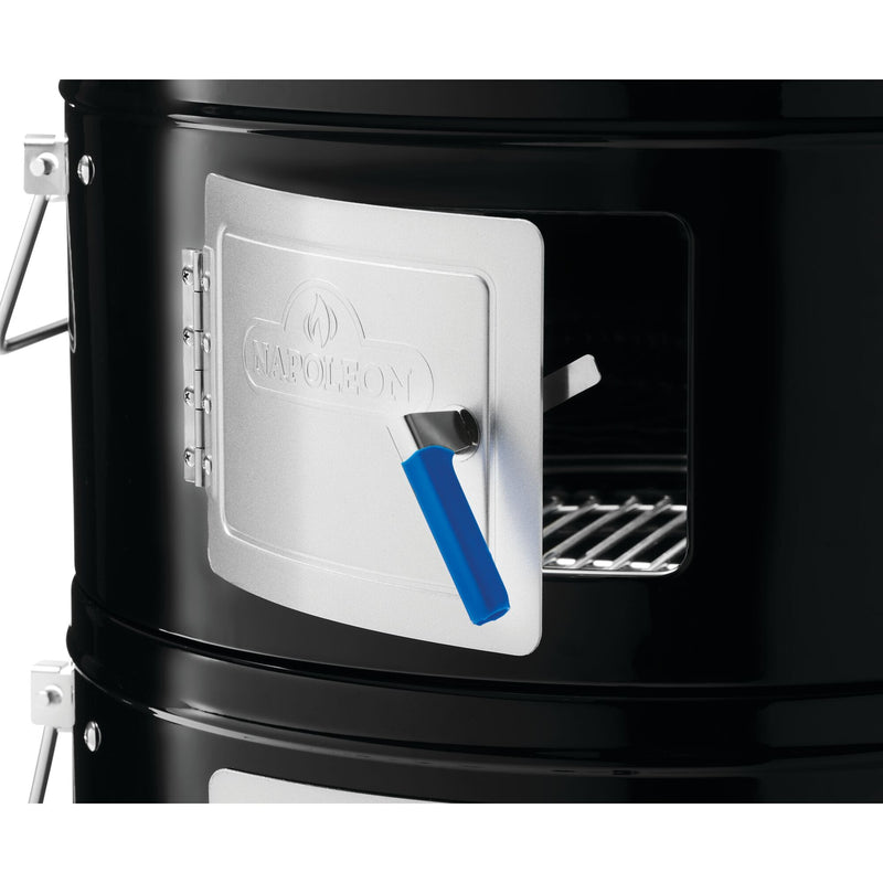 Napoleon Napoleon Apollo 22" Charcoal Water Smoker Charcoal / Black AS22K Freestanding Charcoal Smoker 629162155252