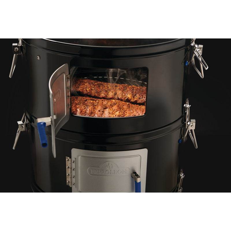 Napoleon Napoleon Apollo 22" Charcoal Water Smoker Charcoal / Black AS22K Freestanding Charcoal Smoker 629162155252
