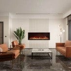 Napoleon Napoleon Astound 74 Built-In Electric Fireplace NEFB74AB Electric Built-In Electric Fireplace