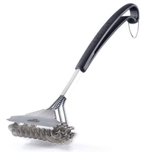 Napoleon Bristle Free Triple-Row Grill Brush 62059