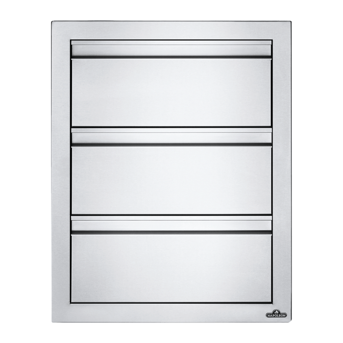 Napoleon Napoleon Built-In 18" X 24" Triple Drawer BI-1824-3DR BI-1824-3DR Outdoor Kitchen Drawers 629162131621