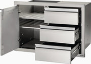 Napoleon Napoleon Built-In 36" X 24" Single Door & Triple Drawer Combo BI-3624-1D3DR BI-3624-1D3DR Outdoor Kitchen Door, Drawer & Cabinet 629162131584
