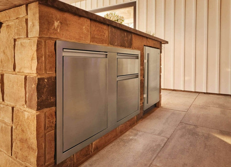 Napoleon Napoleon Built-In 42"X 24" Large Door & Waste Bin Drawer & Paper Towel Holder BI-4224-1D1W BI-4224-1D1W Outdoor Kitchen Door, Drawer & Cabinet 629162131683