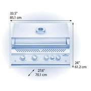 Napoleon Napoleon Built-In 700 Series 32 BIG32RBNSS-1 Built-in Gas Grill