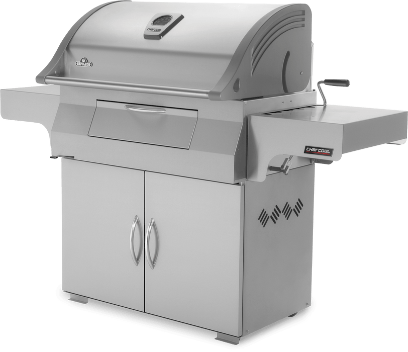 Napoleon Napoleon Charcoal Professional Grill Stainless Steel PRO605CSS Charcoal / Black PRO605CSS Freestanding Charcoal Grill 629162117861