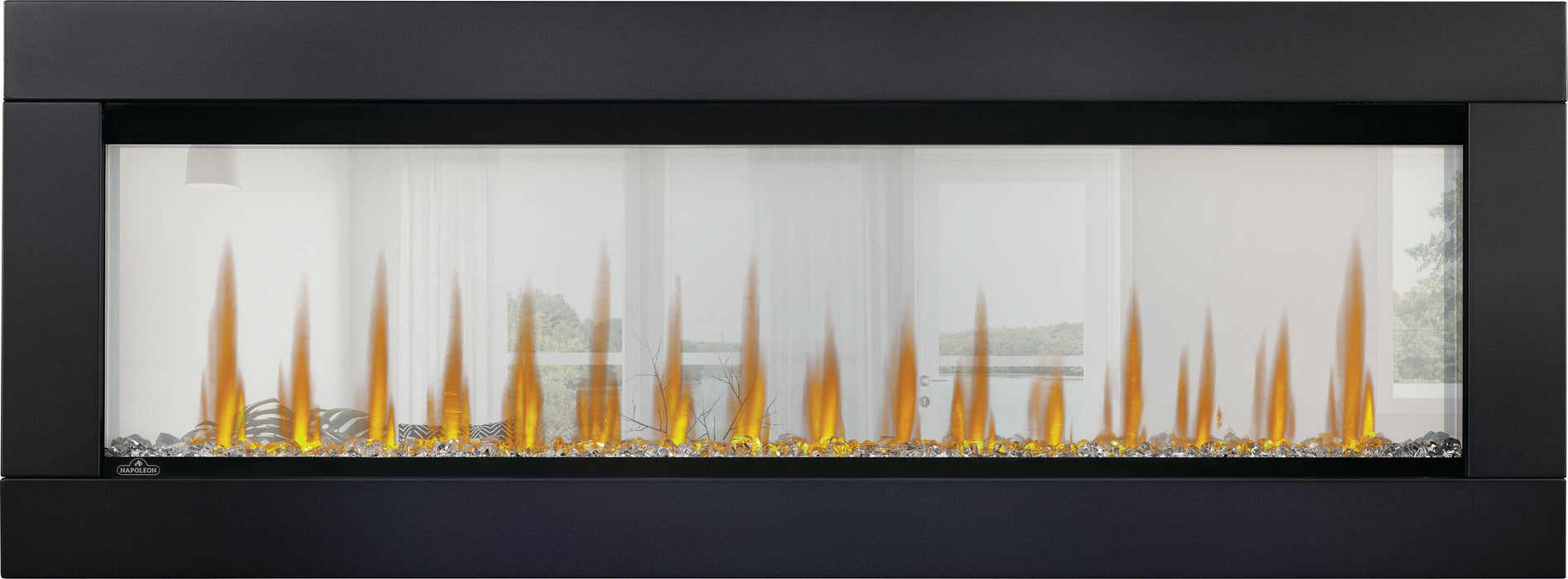 Napoleon Napoleon CLEARion Elite 50″ See Through Built-in Electric Fireplace NEFBD50HE Canada Electric NEFBD50HE Built-In Electric Fireplace 629169074570