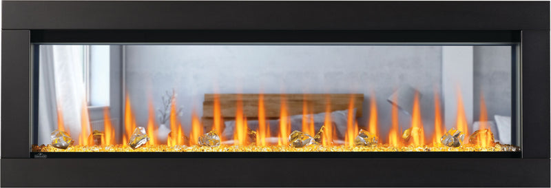 Napoleon Napoleon CLEARion Elite 60" See Through Built-in Electric Fireplace NEFBD60HE Canada Electric NEFBD60HE Built-In Electric Fireplace 629169079896